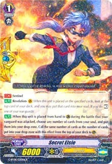 Secret Elsie - G-BT08: Absolute Judgment - Cardfight Vanguard card