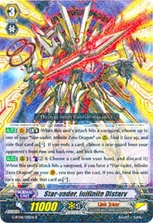 Star-vader, Infinite Distarv - G-BT08: Absolute Judgment - Cardfight Vanguard card