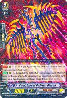 Punishment Deletor, Gieron - G-BT08: Absolute Judgment - Cardfight Vanguard card