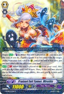 Praised Evil Tamer, Mireille - G-BT08: Absolute Judgment - Cardfight Vanguard card