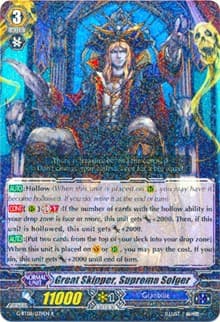 Great Skipper, Supreme Solger - G-BT08: Absolute Judgment - Cardfight Vanguard card