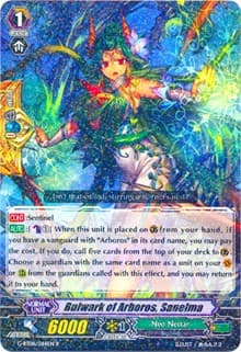 Bulwark of Arboros, Sanelma - G-BT08: Absolute Judgment - Cardfight Vanguard card
