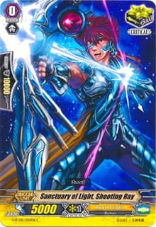 Sanctuary of Light, Shooting Ray - G-BT08: Absolute Judgment - Cardfight Vanguard card