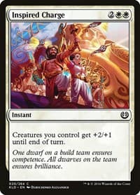 Inspired Charge - Kaladesh - Magic: The Gathering card