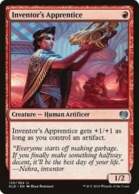 Inventor's Apprentice - Kaladesh - Magic: The Gathering card