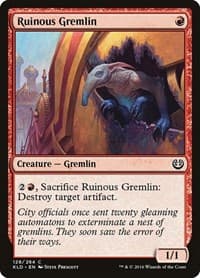Ruinous Gremlin - Kaladesh - Magic: The Gathering card