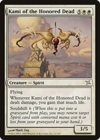 Kami of the Honored Dead - Betrayers of Kamigawa - Magic: The Gathering card
