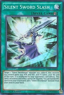 Silent Sword Slash - Duelist Pack: Rivals of the Pharaoh - YuGiOh card