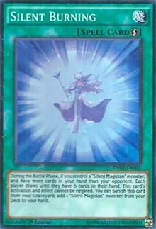 Silent Burning - Duelist Pack: Rivals of the Pharaoh - YuGiOh card
