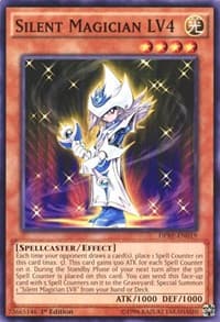 Silent Magician LV4 - Duelist Pack: Rivals of the Pharaoh - YuGiOh card