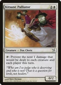 Kitsune Palliator - Betrayers of Kamigawa - Magic: The Gathering card