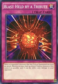 Blast Held by a Tribute - Duelist Pack: Rivals of the Pharaoh - YuGiOh card