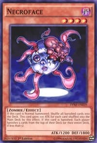 Necroface - Duelist Pack: Rivals of the Pharaoh - YuGiOh card