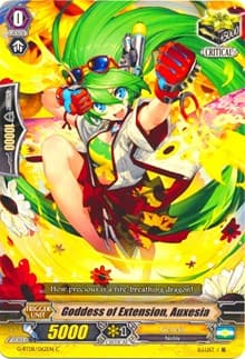 Goddess of Extension, Auxesia - G-BT08: Absolute Judgment - Cardfight Vanguard card