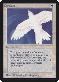 Purelace - Alpha Edition - Magic: The Gathering card