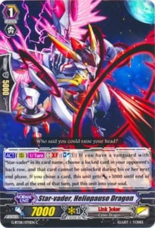 Star-vader, Heliopause Dragon - G-BT08: Absolute Judgment - Cardfight Vanguard card