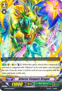 Arboros Compost Dragon - G-BT08: Absolute Judgment - Cardfight Vanguard card