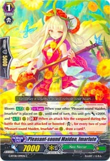 Pleasant-sound Maiden, Imarlute - G-BT08: Absolute Judgment - Cardfight Vanguard card