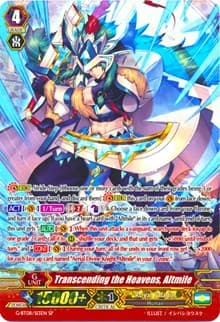 Transcending the Heavens, Altmile (SP) - G-BT08: Absolute Judgment - Cardfight Vanguard card
