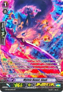 Mythic Beast, Skoll (SP) - G-BT08: Absolute Judgment - Cardfight Vanguard card