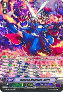 Masked Magician, Harri (SP) - G-BT08: Absolute Judgment - Cardfight Vanguard card