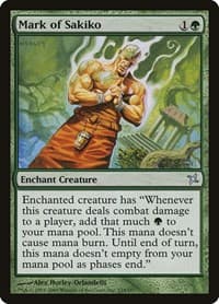Mark of Sakiko - Betrayers of Kamigawa - Magic: The Gathering card