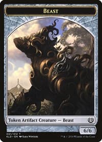 Beast Token (001) - Kaladesh - Magic: The Gathering card