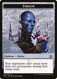 Emblem - Dovin Baan - Kaladesh - Magic: The Gathering card