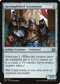 Accomplished Automaton - Kaladesh - Magic: The Gathering card