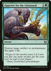 Appetite for the Unnatural - Kaladesh - Magic: The Gathering card