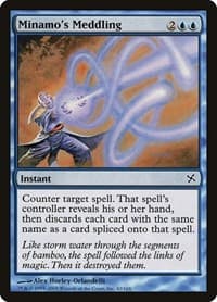 Minamo's Meddling - Betrayers of Kamigawa - Magic: The Gathering card