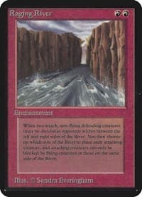 Raging River - Alpha Edition - Magic: The Gathering card