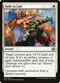 Built to Last - Kaladesh - Magic: The Gathering card