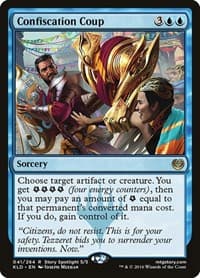 Confiscation Coup - Kaladesh - Magic: The Gathering card