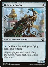 Dukhara Peafowl - Kaladesh - Magic: The Gathering card
