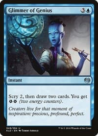 Glimmer of Genius - Kaladesh - Magic: The Gathering card