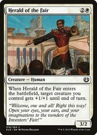 Herald of the Fair - Kaladesh - Magic: The Gathering card