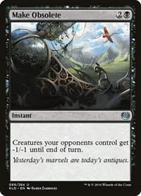 Make Obsolete - Kaladesh - Magic: The Gathering card