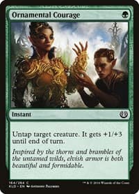 Ornamental Courage - Kaladesh - Magic: The Gathering card