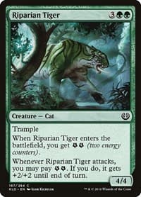 Riparian Tiger - Kaladesh - Magic: The Gathering card