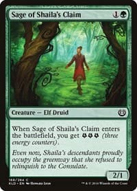 Sage of Shaila's Claim - Kaladesh - Magic: The Gathering card