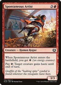 Spontaneous Artist - Kaladesh - Magic: The Gathering card