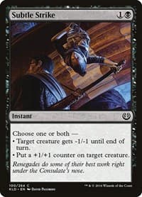 Subtle Strike - Kaladesh - Magic: The Gathering card