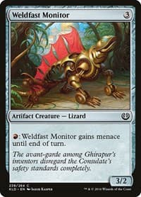 Weldfast Monitor - Kaladesh - Magic: The Gathering card
