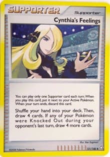 Cynthia's Feelings - 131/146 (Cosmos Holofoil) - Miscellaneous Cards & Products - Pokemon card
