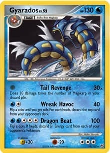 Gyarados - 19/100 (DP Stormfront) - Deck Exclusives - Pokemon card