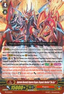 Supreme Heavenly Emperor Dragon, Dragonic Overlord "The Ace" - Promo Cards - Cardfight Vanguard card