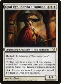 Opal-Eye, Konda's Yojimbo - Betrayers of Kamigawa - Magic: The Gathering card