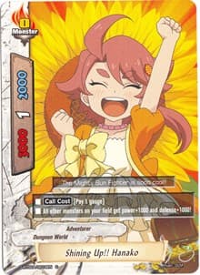 Shining Up!! Hanako - Four Dimensions - Future Card BuddyFight card