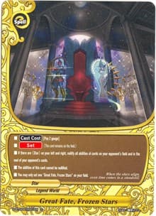 Great Fate, Frozen Stars - Four Dimensions - Future Card BuddyFight card